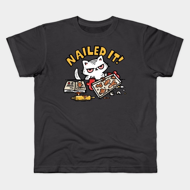 Nailed it Kids T-Shirt by Walmazan